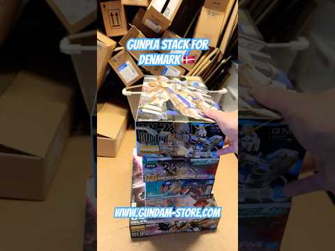 デンマークのガンプラファン必見！積み重ね動画と最新情報 サムネイル