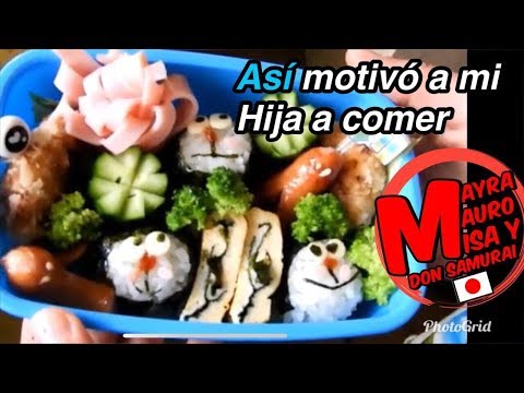 el reto del Obento + karabento+ bonita manera para motivar a comer Japon