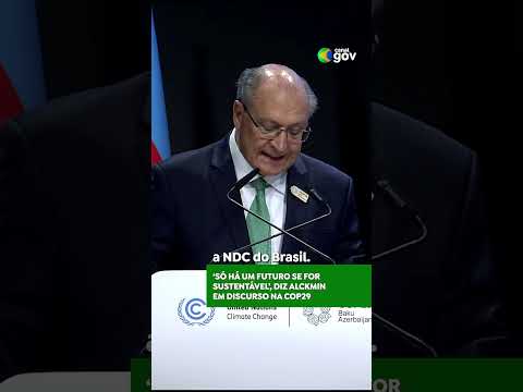 BRASIL NA COP 29 | #meioambiente #cop29 #geraldoalckmin #clima #governofederal