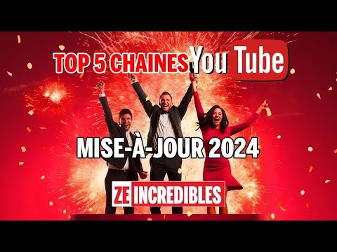Top 5 mis-à-jour de nos chaînes préférées étendu à 10 et à l'international avec mentions honorables
