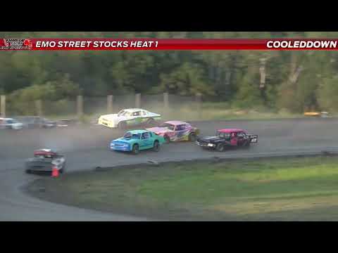 www.cooleddown.tv LIVE LOOK IN Season Finale LIVE from Emo Speedway on August 27th 2022 - dirt track racing video image