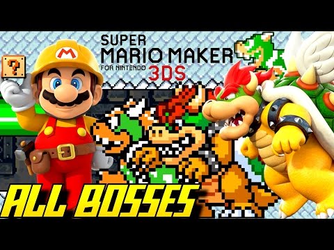 Super Mario Maker 3DS - All Bosses (Super Mario Challenge) - UC-2wnBgTMRwgwkAkHq4V2rg