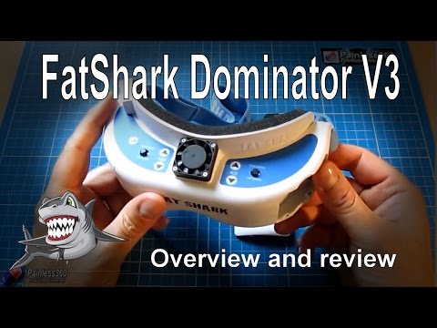 RC Reviews - FatShark Dominator V3 FPV Goggles and new 960TVL camera - UCp1vASX-fg959vRc1xowqpw