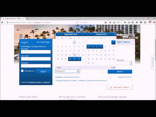 How to Use American Airlines Credit