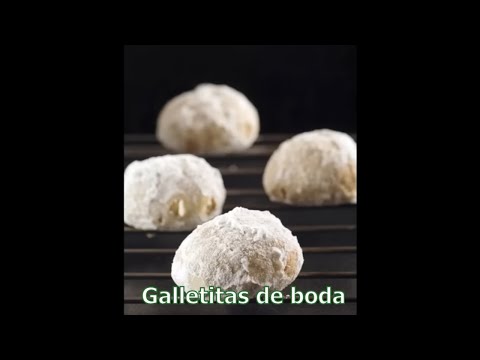 Galletitas de boda - Mexican Wedding Cookies - UCvg_5WAbGznrT5qMZjaXFGA