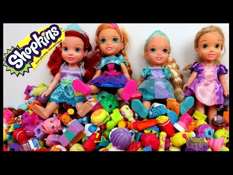 Cool Shopkins GAME! Elsa, Anna, Rapunzel & Ariel toddlers PLAY - UCQ00zWTLrgRQJUb8MHQg21A