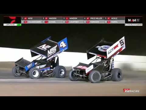 Highlights: Tezos All Star Circuit of Champions @ Ransomville Speedway 7.7.2023 - dirt track racing video image