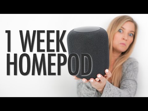 1 Week with HomePod! - UCey_c7U86mJGz1VJWH5CYPA