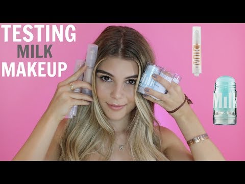 Full Face of First Impressions using MILK MAKEUP l Olivia Jade - UCmOKlMHHTV4DX3t21j3itPw