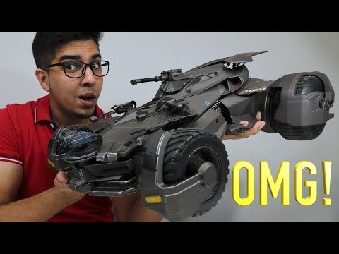 UNBOXING & LETS PLAY! - Ultimate Justice League BATMOBILE  - 1/10 RC movie car - FULL REVIEW! - UCkV78IABdS4zD1eVgUpCmaw