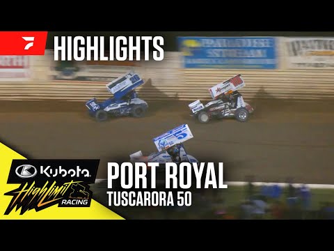 Tuscarora 50 | Kubota High Limit Racing at Port Royal Speedway 9/6/25 | Highlights - dirt track racing video image