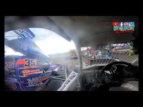 GRAND FINAL DUTCH CHAMPIONSCHIP 2024 BRISCA STOCKCAR F1 Onboard FRL79 Louw de Vries ACON RaRaRacing - dirt track racing video image