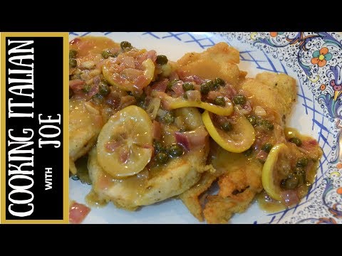 Chicken Piccata Recipe Cooking Italian with Joe - UCmwf656_nAjxFGxfC6Yw0QQ