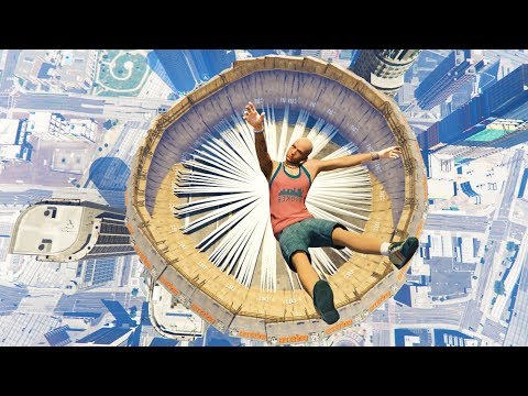 GTA 5 Jumps/Falls Ragdolls Compilation #10 (Euphoria physics - Funny Moments) - UCG67Fgo8Sxm4G4TMIFjXhjQ
