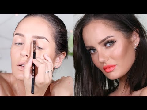 Playing with New Makeup! Coral Lip! Chatty GRWM | Chloe Morello - UCLFW3EKD2My9swWH4eTLaYw