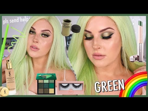 GREEN Makeup Tutorial  - UCMpOz2KEfkSdd5JeIJh_fxw