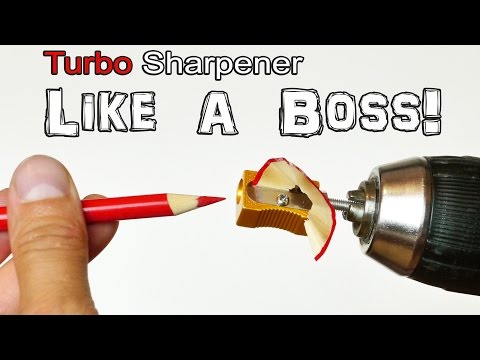 Turbo Pencil Sharpener - Life Hack - UC0rDDvHM7u_7aWgAojSXl1Q