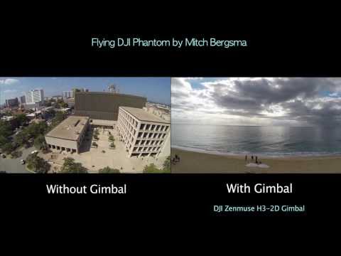 DJI Phantom - With & Without Gimbal Comparison (Zenmuse H3-2D) - UCTs-d2DgyuJVRICivxe2Ktg