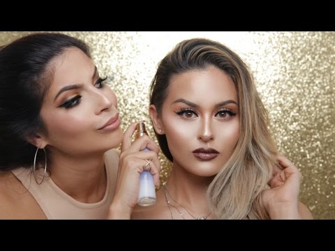 FULL FACE USING ONLY HIGHLIGHTERS MAKEUP TUTORIAL - UCXTAdFsBmxNK3_c8MUvSviQ