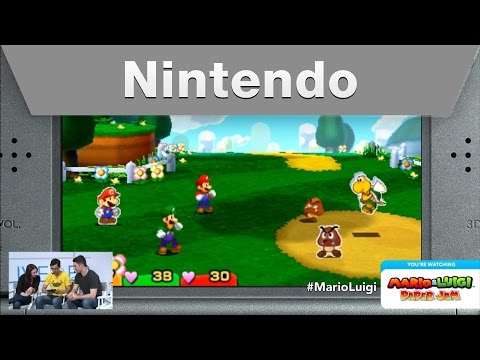 Nintendo Treehouse Live @ E3 2015 Day 1 Mario & Luigi: Paper Jam - UCGIY_O-8vW4rfX98KlMkvRg