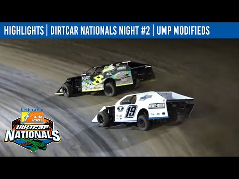 DIRTcar UMP Modifieds | DIRTcar Nationals | Volusia Speedway Park | February 6, 2024 | HIGHLIGHTS - dirt track racing video image
