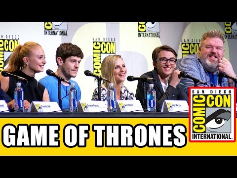 GAME OF THRONES Comic Con Panel (Part 1) - Sophie Turner, Iwan Rheon, Kristian Nairn & Season 7 News - UCS5C4dC1Vc3EzgeDO-Wu3Mg