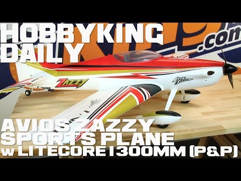 Avios Zazzy Sports Plane w LiteCore 1300mm PnF - HobbyKing Daily - UCkNMDHVq-_6aJEh2uRBbRmw