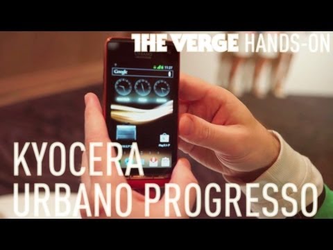 Kyocera Urbano Progresso hands-on - UCddiUEpeqJcYeBxX1IVBKvQ