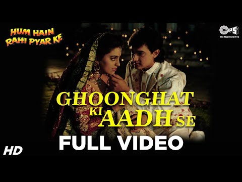 Ghoonghat Ki Aad Se Dilbar Ka - Video Song | Hum Hain Rahi Pyaar Ke | Aamir Khan, Juhi Chawla - UCJrDMFOdv1I2k8n9oK_V21w