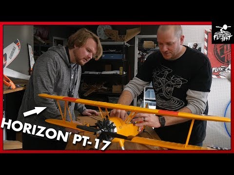 E-Flite PT-17 1.1m by Horizon Hobby | FLITE TEST - UC9zTuyWffK9ckEz1216noAw