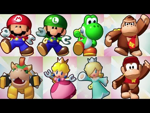 Mini Mario & Friends: amiibo Challenge - All Characters - UCg_j7kndWLFZEg4yCqUWPCA