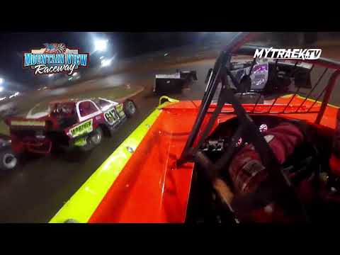#24 Barry Goodman - Late Model - 10-1-22 Mountain View Raceway - dirt track racing video image