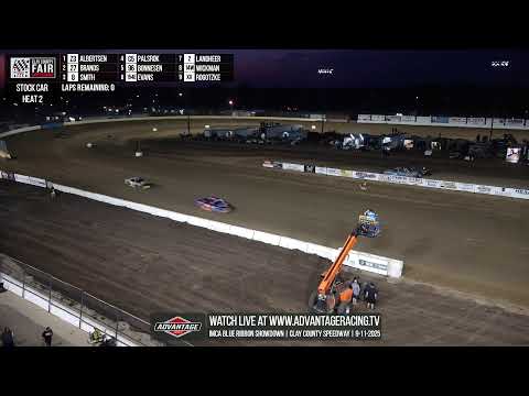 Blue Ribbon Showdown! | Clay County Speedway | LIVE Look-In | 9-11-2025 - dirt track racing video image