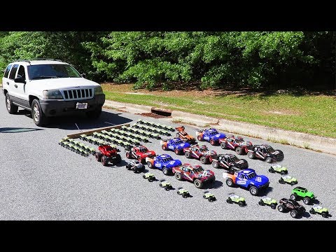 How Many Toy Cars Does It Take To Pull A Real Car? - UCX6OQ3DkcsbYNE6H8uQQuVA