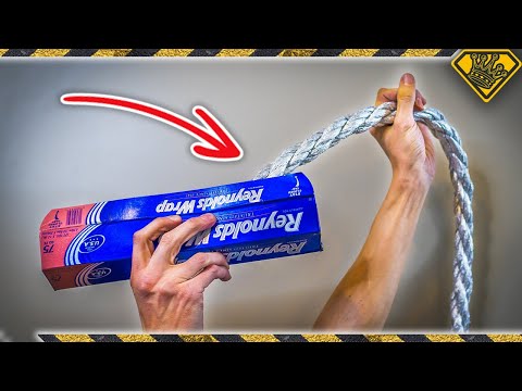 Can You Make a Rope with Aluminum Foil? - UC1zZE_kJ8rQHgLTVfobLi_g