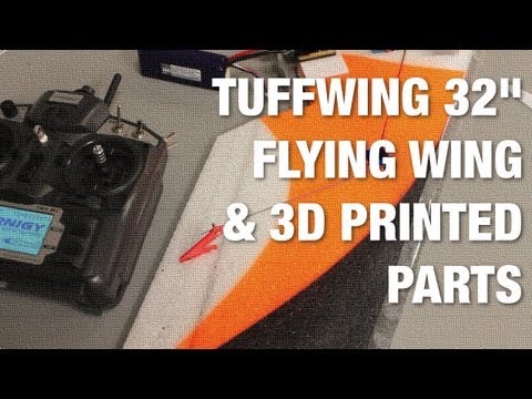 TuffWing 32" Flying Wing 3D Printed Control Horn w/ MakerBot Replicator 2 - UC_LDtFt-RADAdI8zIW_ecbg