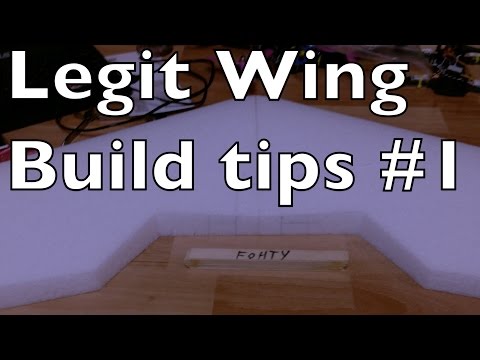 Legit Wing Build Tips #1 Motor Mount and Joining Wings - UCTa02ZJeR5PwNZK5Ls3EQGQ