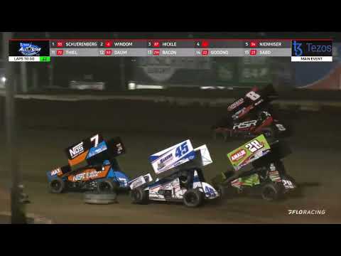 Highlights: Tezos All Star Circuit of Champions @ Jacksonville Speedway 5.12.2023 - dirt track racing video image