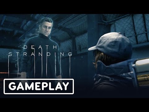 Death Stranding Gameplay Demo With Hideo Kojima (Geoff Keighly + Peeing) - Gamescom 2019 - UCKy1dAqELo0zrOtPkf0eTMw