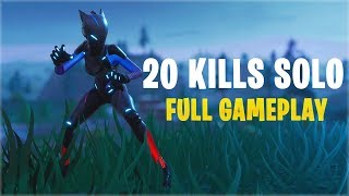 20 Kills Solo | Console - Fortnite Gameplay