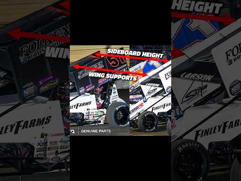 The story behind Kyle Larson and Paul Silva's unpainted sprint car wing at Volusia, PART 1 - dirt track racing video image