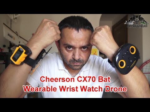 Unboxing Cheerson CX70 Bat Wearable Wristwatch Drone - UCsFctXdFnbeoKpLefdEloEQ