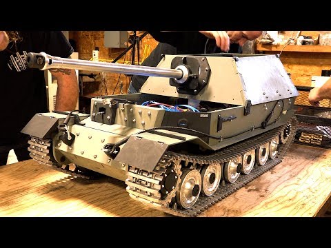 HOME STRETCH: FERDINAND ELEFANT 1/6 Scale METAL TANK BUILD PT 10 | RC ADVENTURES - UCxcjVHL-2o3D6Q9esu05a1Q