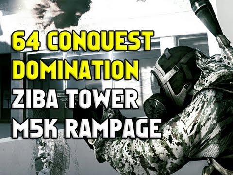 64 Player Conquest Domination! Ziba Tower... M5K Rampage! - UCw7FkXsC00lH2v2yB5LQoYA