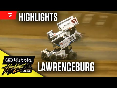 Kyle Larson Returns From Indy | Kubota High Limit at Lawrenceburg Speedway 5/31/24 | Highlights - dirt track racing video image