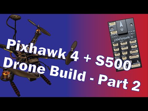 S500 Quadcopter Frame Guided Assembly | Pixhawk 4 + S500 Drone Build Tutorial | Part 2 - UCCFWSsHMqa6CcGgCS9d1pWA