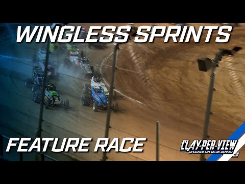 Wingless Sprints | Season Opener - Sydney - 14th Sept 2024 | Clay-Per-View - dirt track racing video image