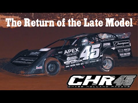 Exciting Four Car Dash To Victory At Moulton Speedway In The Crate Late Model! - dirt track racing video image