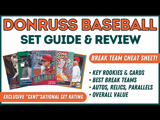 Donruss Baseball: The Best in the Business