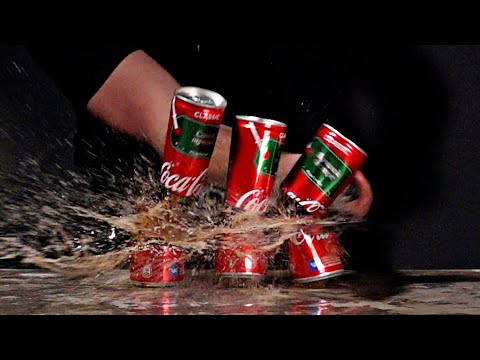 Разрезаем Кока Колу в СЛОУ МО / Тимур Сидельников Slow MO Coca-Cola - UCen2uvzEw4pHrAYzDHoenDg